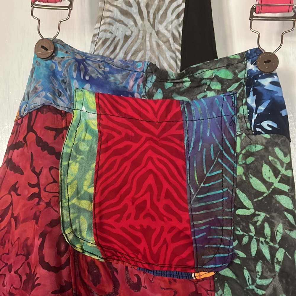 Patchwork Overalls - image 2